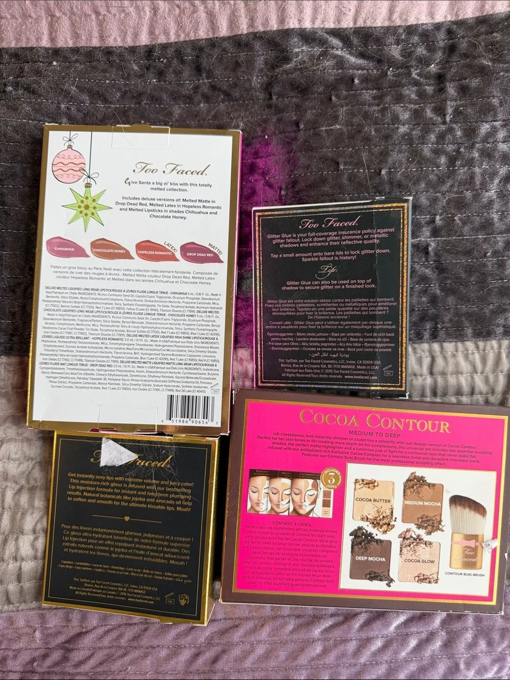 NIB Too Faced makeup lot
